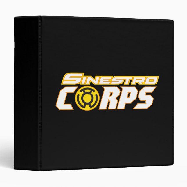 Sinestro Corps Binder (Front/Spine)