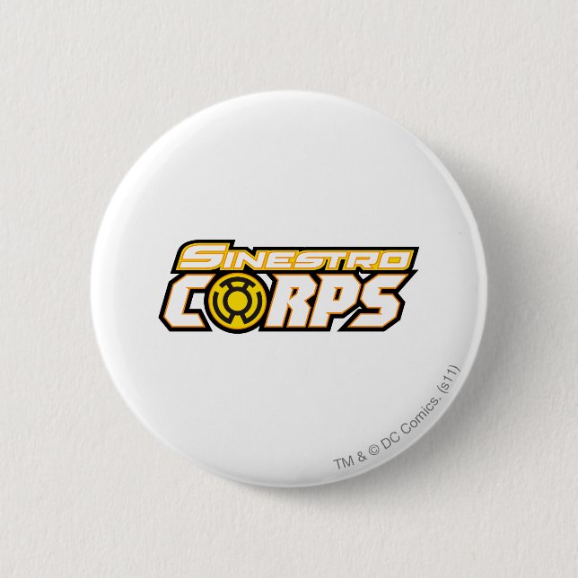 Sinestro Corps Button (Front)