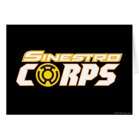Sinestro Corps Cards (Front Horizontal)