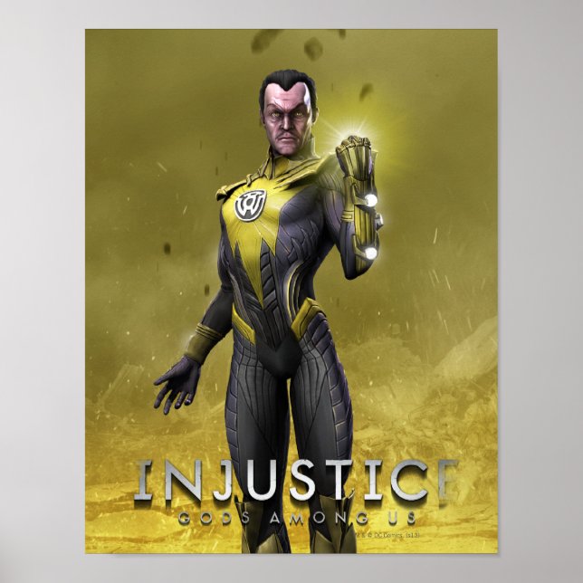 Sinestro Poster (Front)