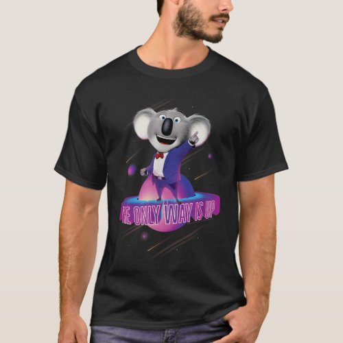 Sing 2 Buster Moon Retro Shooting Stars  T_Shirt