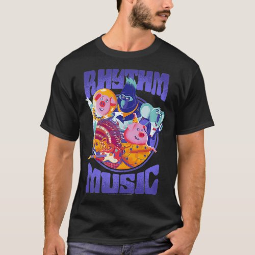 Sing 2 Rhythm And Music Group Poster Premium  T_Shirt