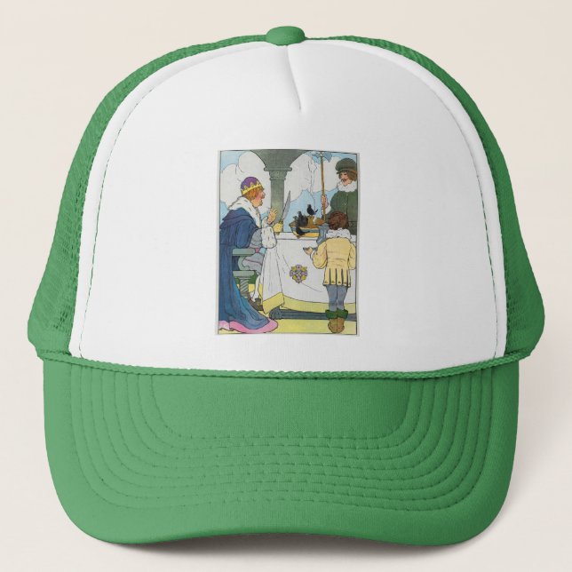 Sing a song of sixpence, A pocket full of rye Trucker Hat (Front)