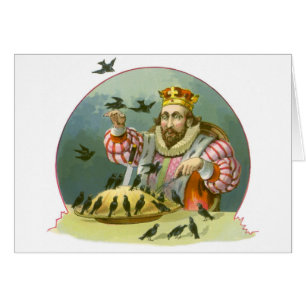 Sing a Song of Sixpence, Vintage Nursery Rhyme