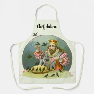 Sing a Song of Sixpence, Vintage Nursery Rhyme Apron