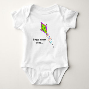 Sing A Sweet Song Musical Notes Kite Infant Shirt