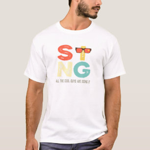 Sing All The Cool Guys Are Doing It Vocal Singer T-Shirt