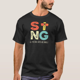Sing All The Cool Guys Are Doing It Vocal Singer T-Shirt