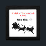 Sing Along Christmas – Carols & Festive Joy Jewelry Box<br><div class="desc">Sing Along Christmas – Carols & Festive Joy Transform your home into a winter wonderland with this Christmas Carol Night-inspired decor! From cozy pillows to stunning wall art, this festive design brings the warmth and joy of holiday music into your space. Perfect for holiday decorating or gifting to a Christmas...</div>