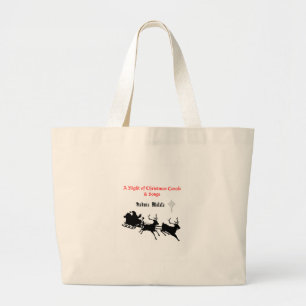 Sing Along Christmas – Carols & Festive Joy Large Tote Bag