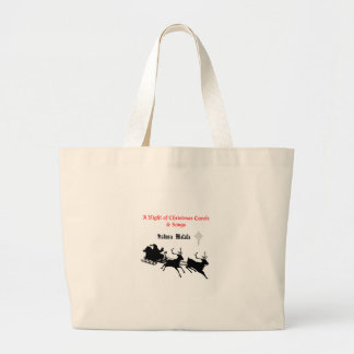 Sing Along Christmas – Carols & Festive Joy Large Tote Bag