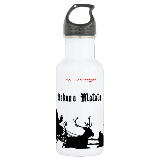 Sing Along Christmas – Carols & Festive Joy Stainless Steel Water Bottle
