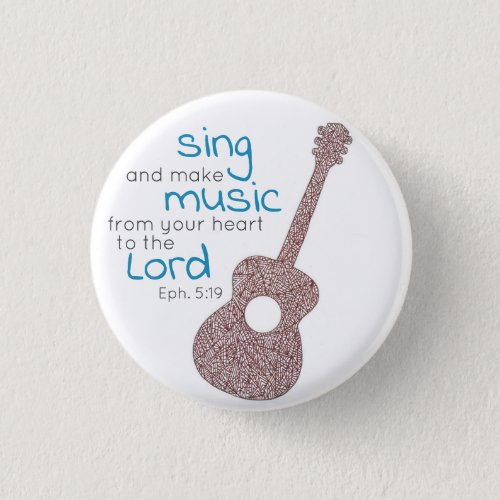 Sing And Make Music Guitar Button