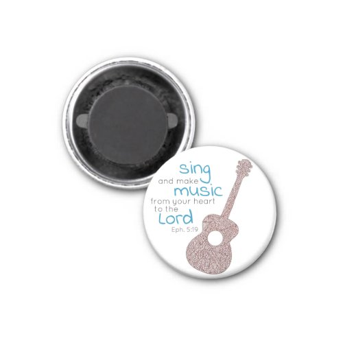 Sing And Make Music Guitar Magnet