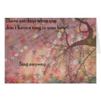 Sing Anyway Cards