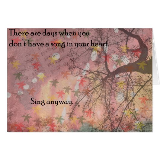 Sing Anyway Cards (Front Horizontal)