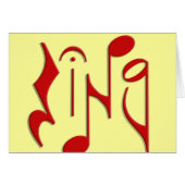 sing cards (Front Horizontal)