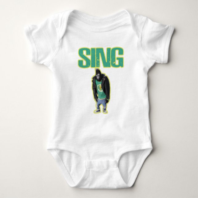 Sing Character Johnny Gorilla  T-Shirt (Front)