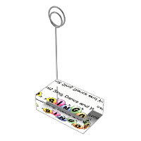 Sing, Dance and Yell Bingo Ticket holder