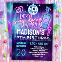 Sing, Dance & Party Girls Music Birthday Party