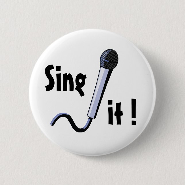 Sing it ! button (Front)