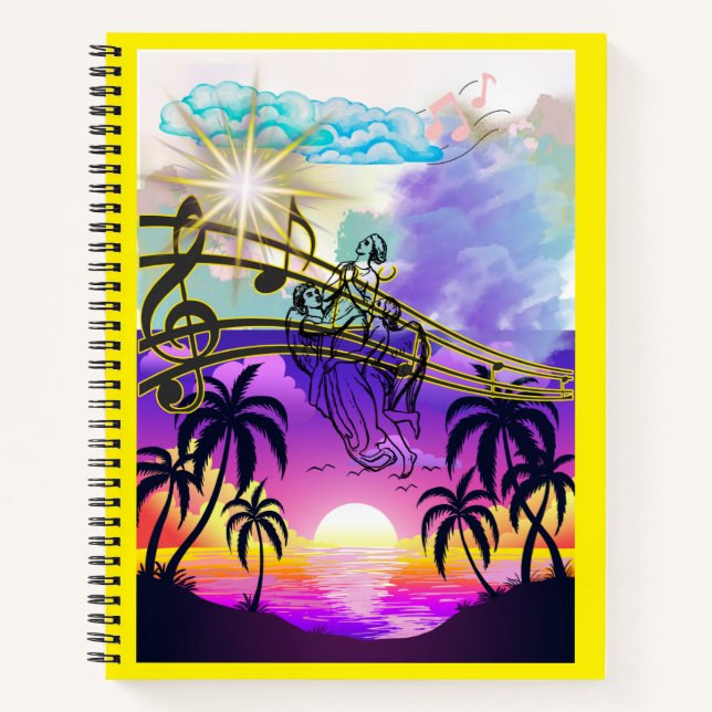 Sing Joyously Loud Notebook (Front)