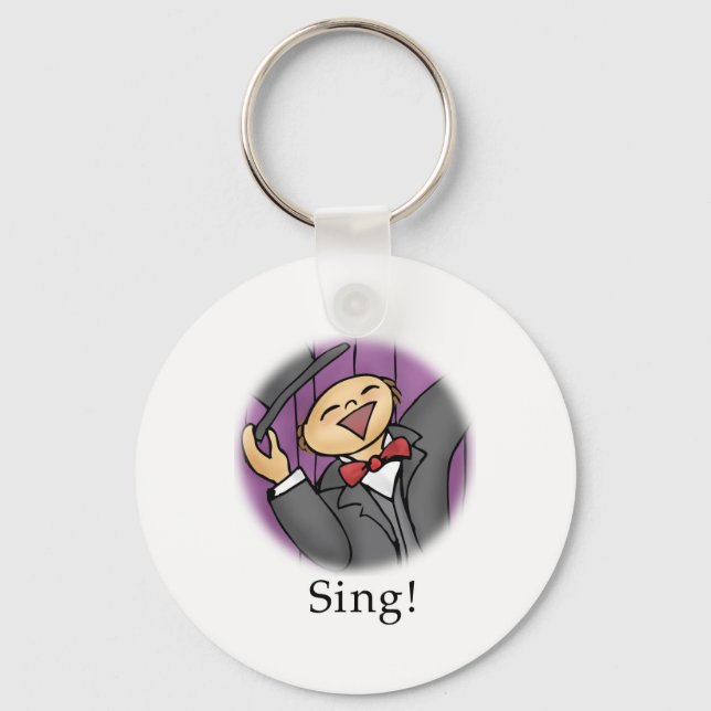Sing! Keychain (Front)