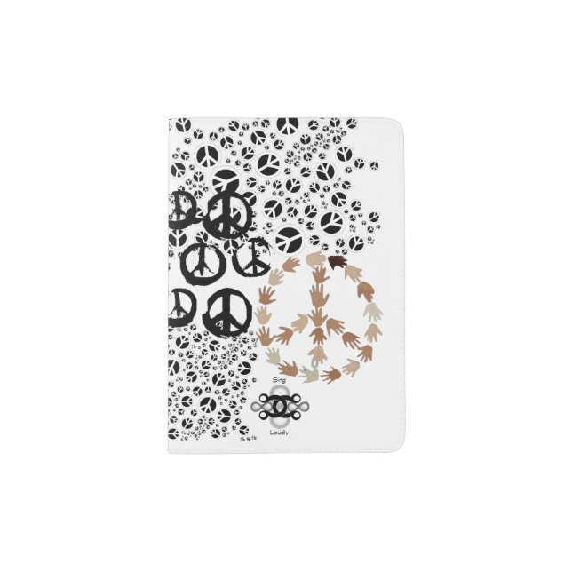 Sing Loudly Passport Holder (Front)