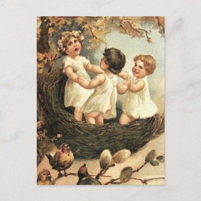 Sing of Spring! Postcard (Front)