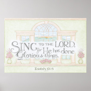 Sing to the Lord Poster