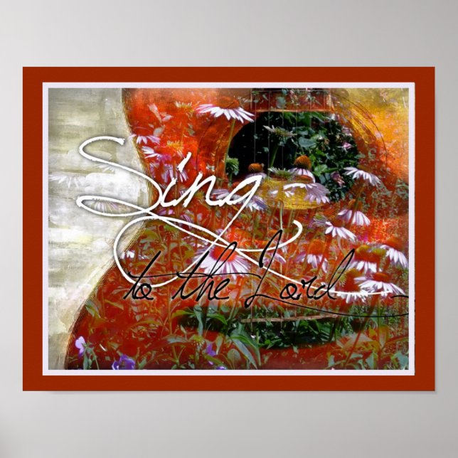 Sing to the lord poster (Front)