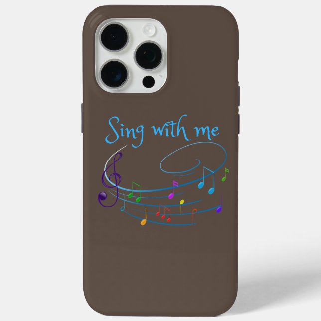 sing with me Case-Mate iPhone case (Back)