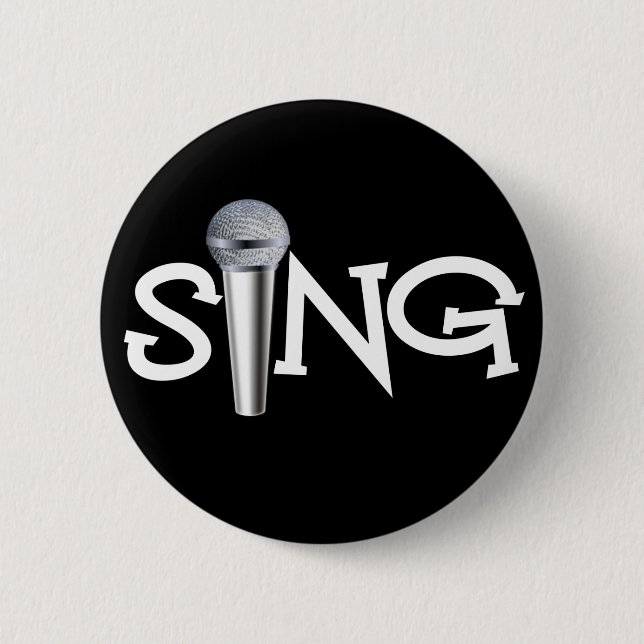 Sing with Microphone Button (Front)
