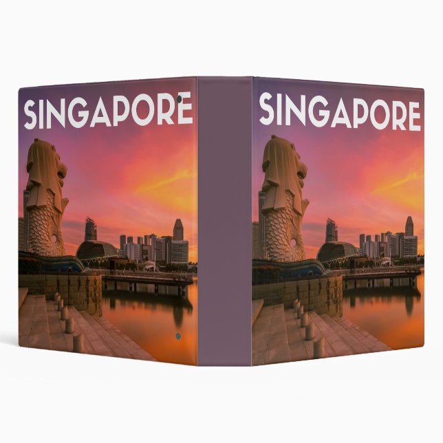 Singapore 3 Ring Binder (Background)