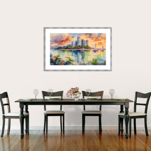 Singapore - Archival Art Print