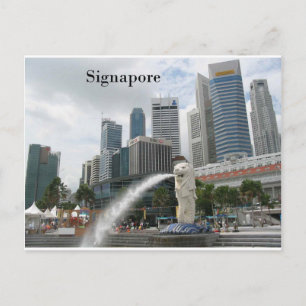 singapore (by St.K) Postcard