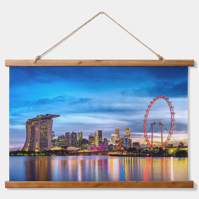 Singapore China Hanging Tapestry (Front)