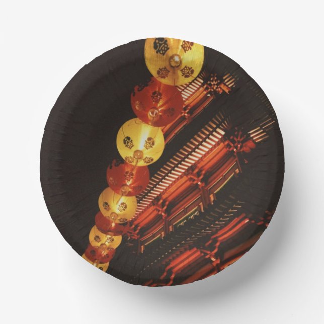 Singapore Chinatown  Paper Bowls (Front)