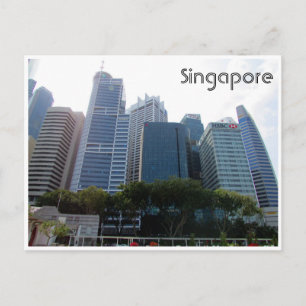 singapore city postcard