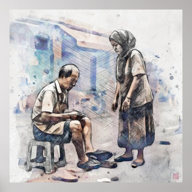 Singapore Cobbler - Large Archival Print (Front)
