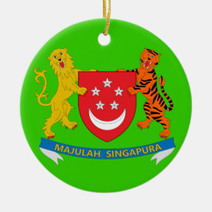 SINGAPORE* Custom Christmas Ornament