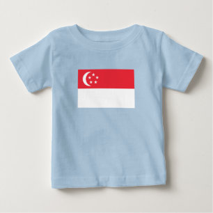 Singapore Flag Baby T-Shirt