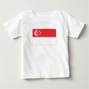 Singapore Flag Baby T-Shirt