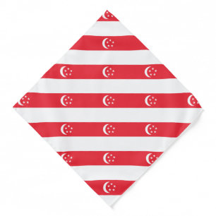 Singapore Flag Bandana
