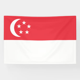 Singapore Flag Banner