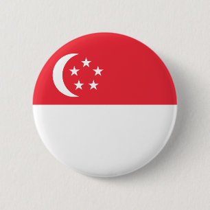 Singapore Flag Button