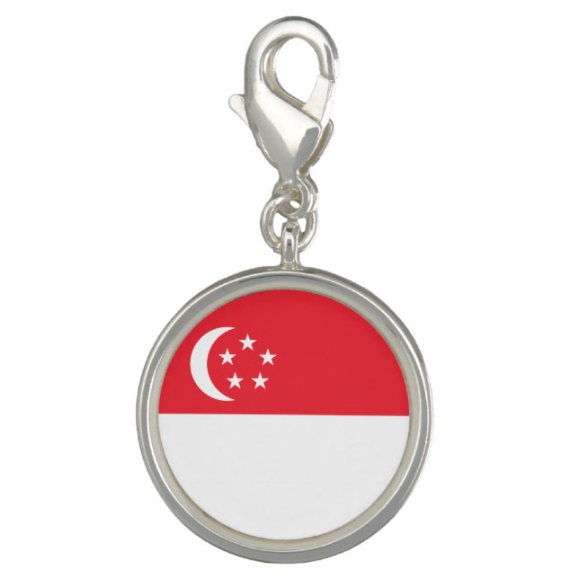 Singapore Flag Charm (Front)