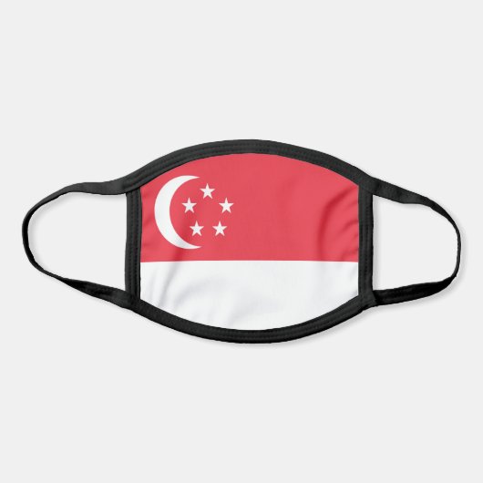 Singapore Flag Face Mask (Front)