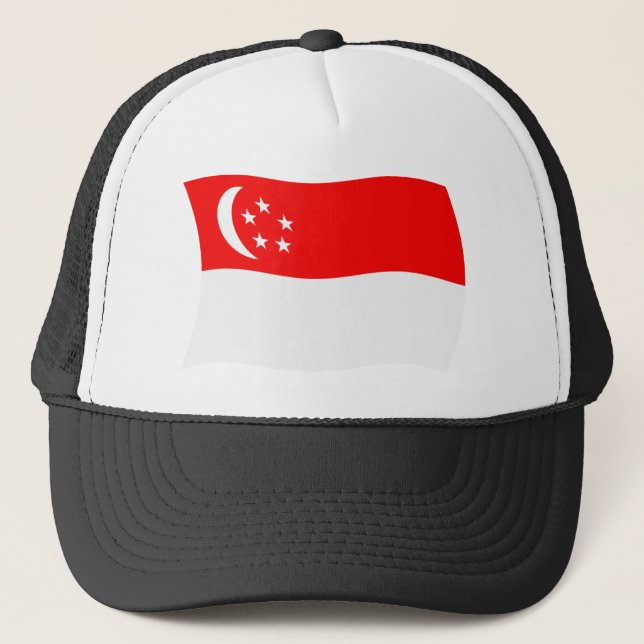 Singapore Flag Hat (Front)