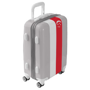 Singapore Flag Luggage